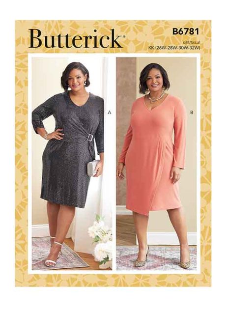 Butterick B6781 Women's Dress