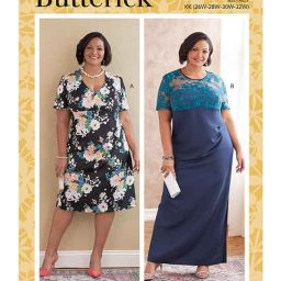 Butterick B6783 Women's Dress In C/D, DD Cup Sizes