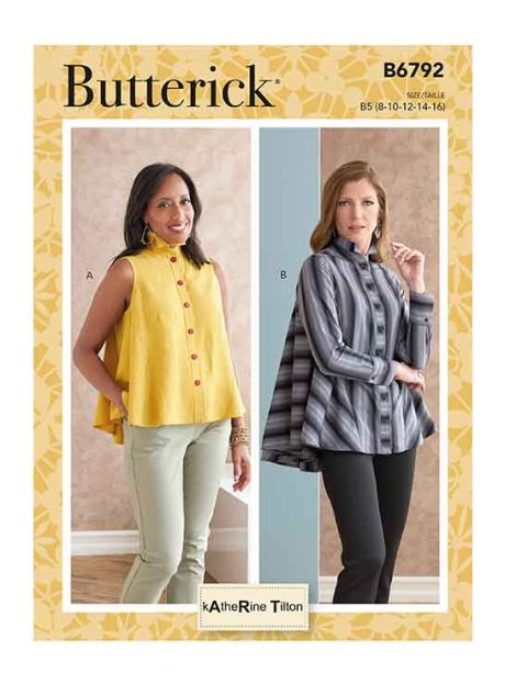 Butterick B6792 Misses' Top