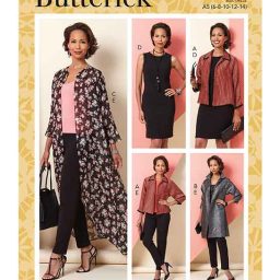 Butterick B6802 Misses' Jacket, Dress & Pants