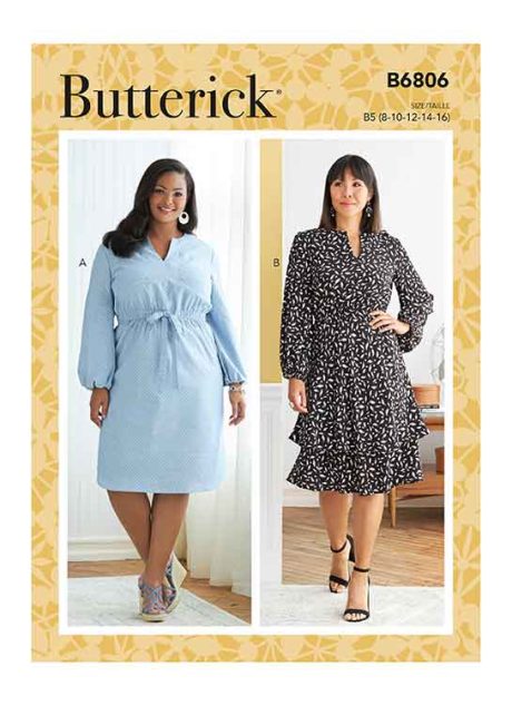 Butterick B6806 Misses' & Women's Dress