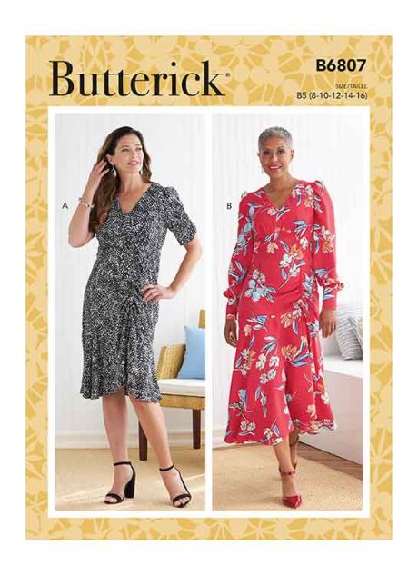 Butterick B6807 Misses' Dress