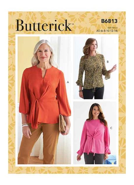 Butterick B6813 Misses' Top