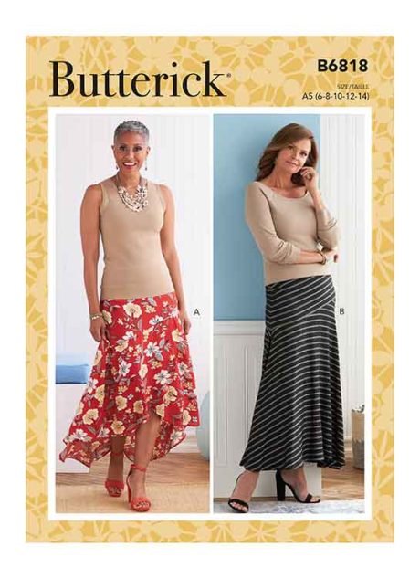 Butterick B6818 Misses' Skirt