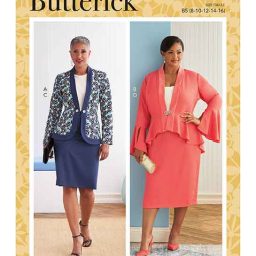 Butterick B6821 Misses' & Women's Jacket & Skirt