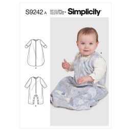 Simplicity Sewing Pattern S9242 Babies' Layette