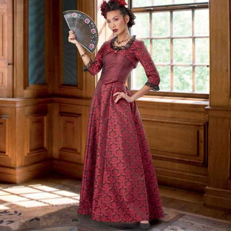 Simplicity Sewing Pattern S9247 Misses' Bolero, Corset, Skirt - Image 3