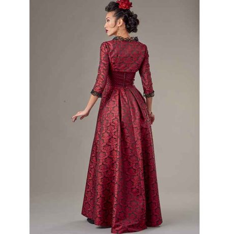Simplicity Sewing Pattern S9247 Misses' Bolero, Corset, Skirt - Image 4