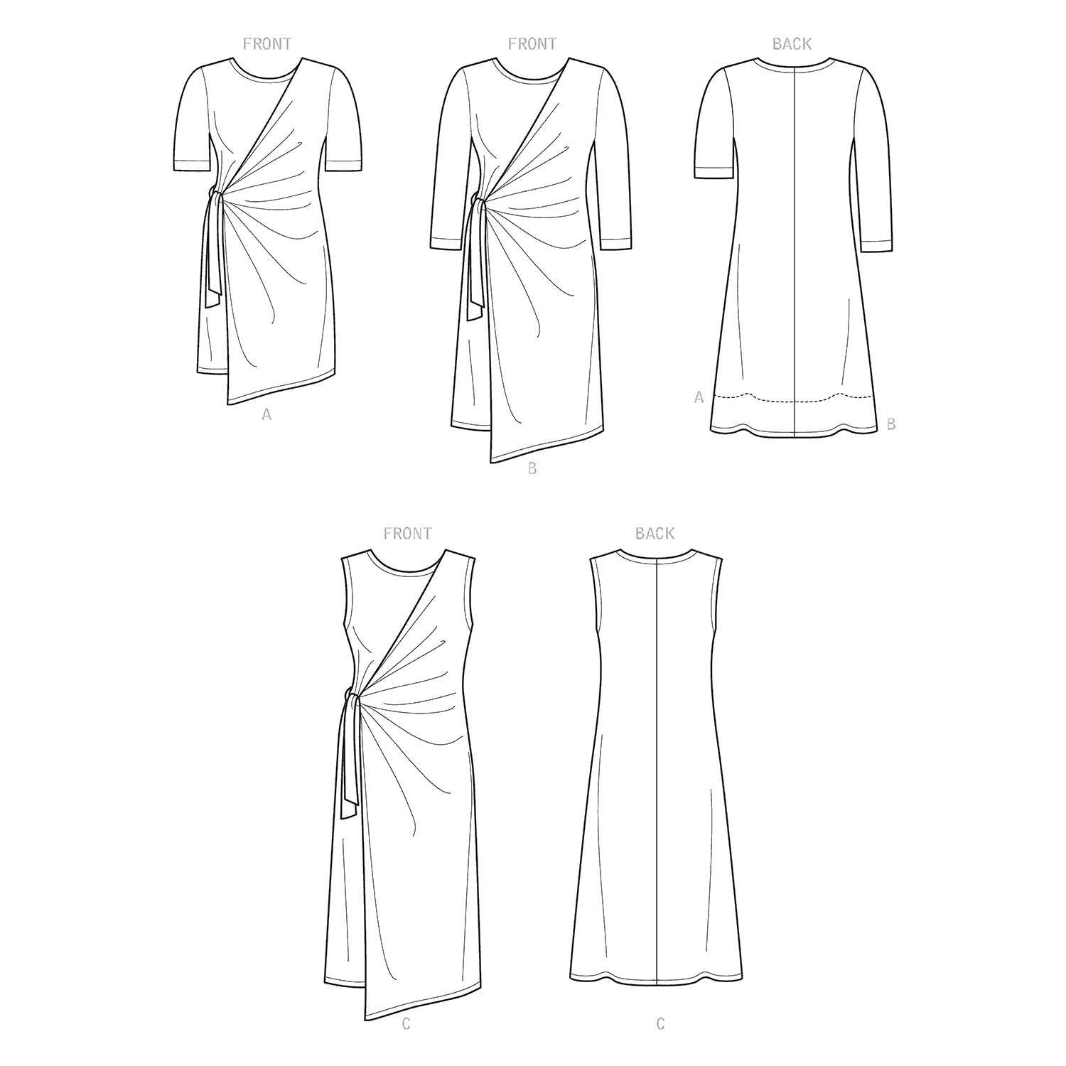 Simplicity Sewing Pattern S9259 Women's Knit Dresses & Tunic - Sew Irish