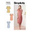 Simplicity Sewing Pattern S9262 Misses' V-neckline Shift Dresses