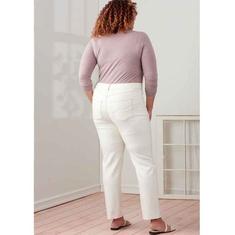 Simplicity Sewing Pattern S9266 Misses' & Women's Vintage Jeans With Front Buttons Or Zipper