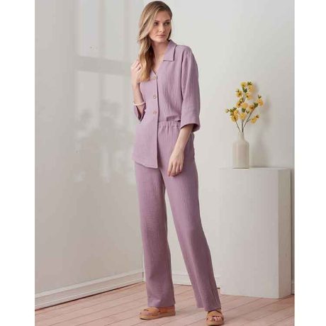 Simplicity Sewing Pattern S9270 Misses' Tops & Pants In Two Lengths