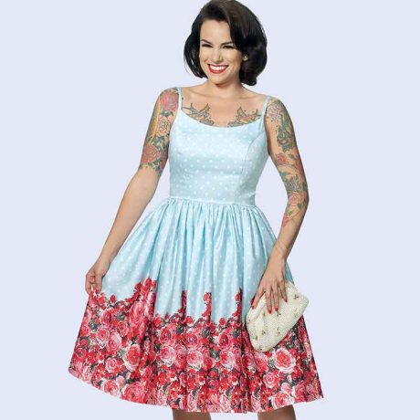 Simplicity Sewing Pattern S9291 Misses' Princess Seam Dresses With Straight or Gathered Skirt