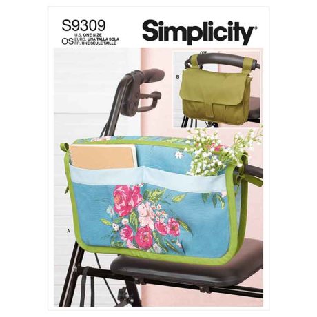 Simplicity Sewing Pattern S9309 Walker Caddy & Bag