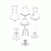 Simplicity Sewing Pattern S9311 Misses' Vintage Aprons