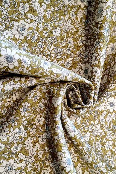 Rose & Hubble 100% cotton poplin, "Wildflowers"
