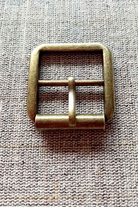 Square metal buckle, 25mm