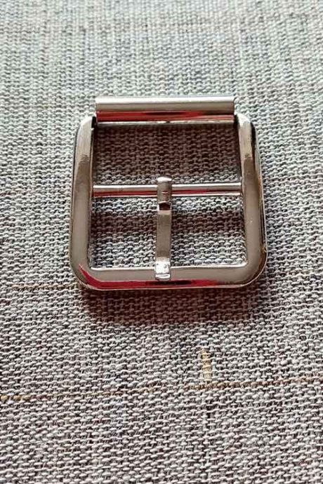Square metal buckle, 25mm