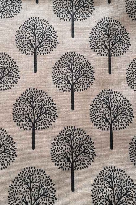 Polycotton imitation linen, "Walnut Tree"