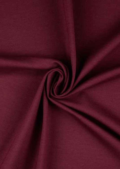 Stretch Cotton Jersey (Blackberry - 1m Remnant)