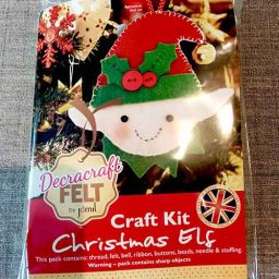 Felt Elf Christmas tree decoration kit