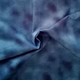 John Louden "Nebula" cotton print (navy)