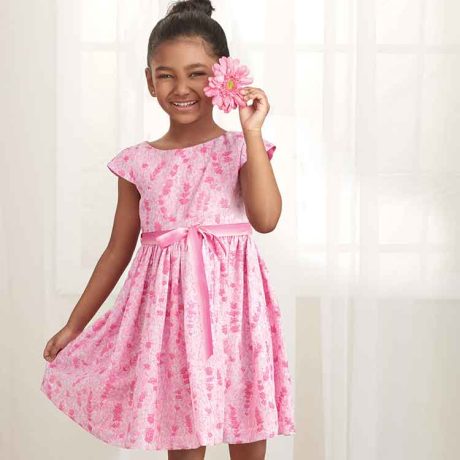 Simplicity Sewing Pattern S9320 Children's Gathered Skirt Dresses