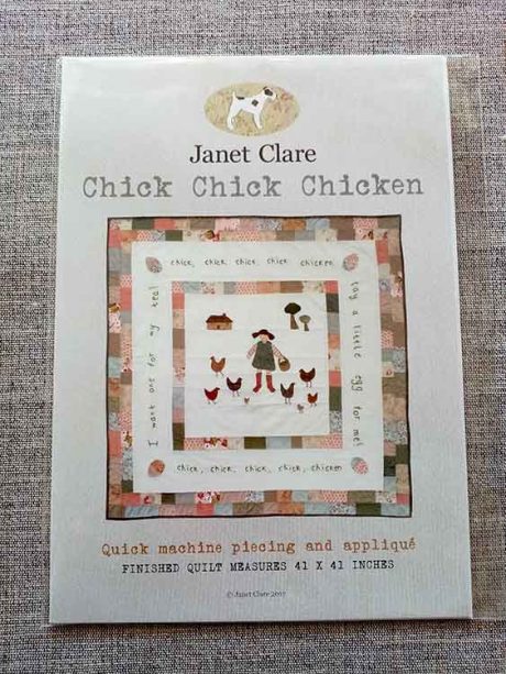 Janet Clare quilt pattern: Chick Chick Chicken