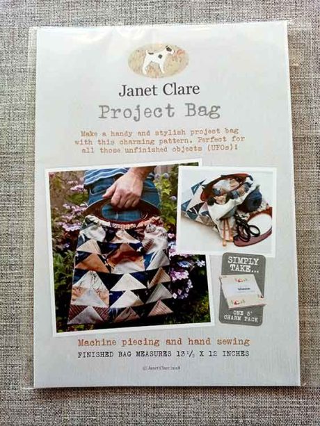 Janet Clare craft pattern: Project Bags