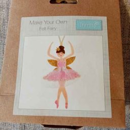 Felt decoration: Sugar Plum Fairy