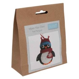 Felt Christmas tree decoration kit: Penguin