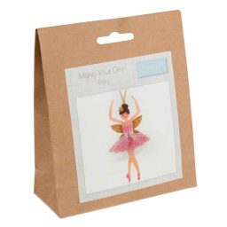 Felt Christmas tree decoration kit: Sugar Plum Fairy