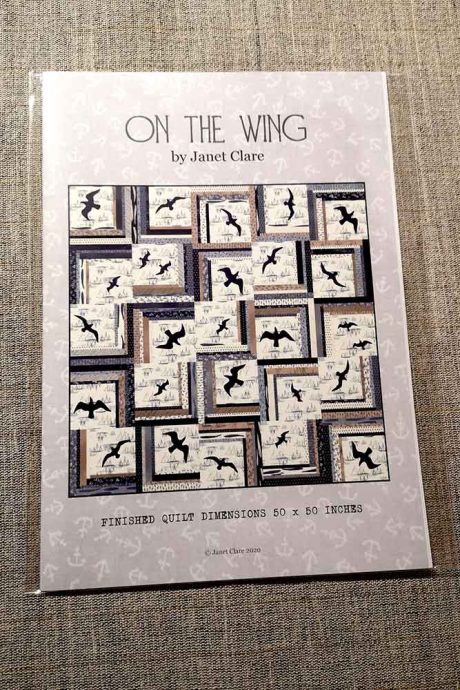 Janet Clare quilt pattern: On The Wing