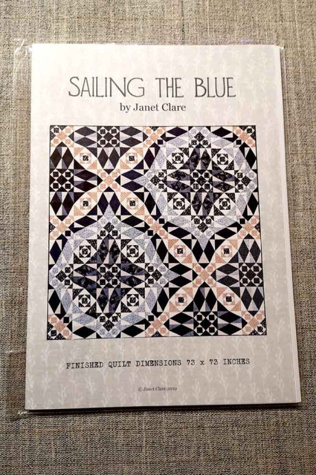 Janet Clare quilt pattern: Sailing The Blue