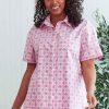 B6841 Unisex Button-Down Shirts - Image 4