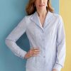 B6842 Misses' Fold-Back Collar Shirts - Image 6