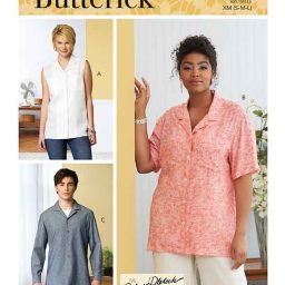 B6846 Unisex Button-Down Shirts