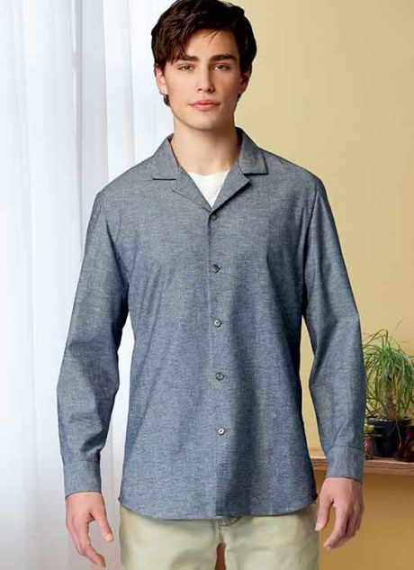 B6846 Unisex Button-Down Shirts