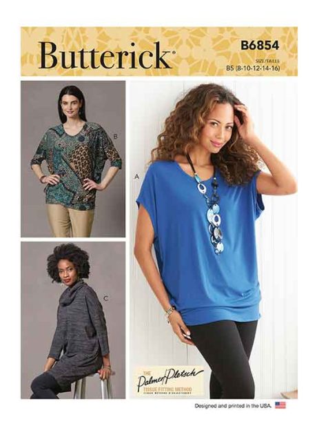 B6854 Misses' Tops & Tunic