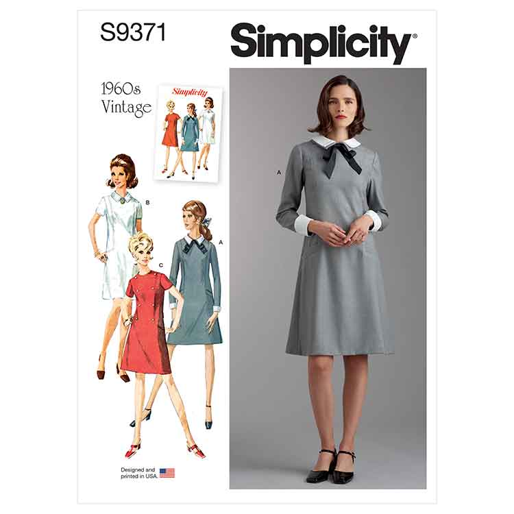 Simplicity Sewing Pattern S9371 Misses' and Women's Dress with