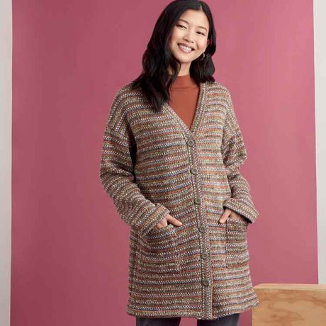 Simplicity Sewing Pattern S9373 Misses' Knit Cardigans - Image 4