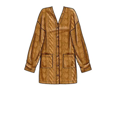 Simplicity Sewing Pattern S9373 Misses' Knit Cardigans - Image 6