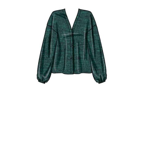 Simplicity Sewing Pattern S9373 Misses' Knit Cardigans - Image 8