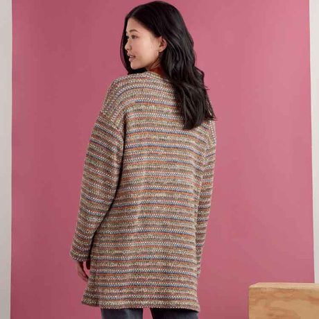 Simplicity Sewing Pattern S9373 Misses' Knit Cardigans - Image 9