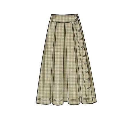 Simplicity Sewing Pattern S9377 Misses' Flared Skirts in Two Lengths - Image 5