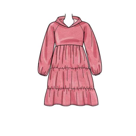 Simplicity Sewing Pattern S9380 Misses' Sweatshirt Dresses