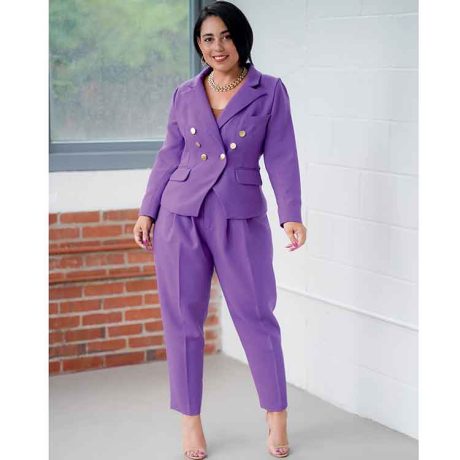 Simplicity Sewing Pattern S9381 Misses' and Women's Lined Jacket, Pants and Shorts