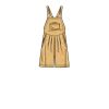 Simplicity Sewing Pattern S9382 Misses' Overall with Shaped Raised Waist and Back Ties