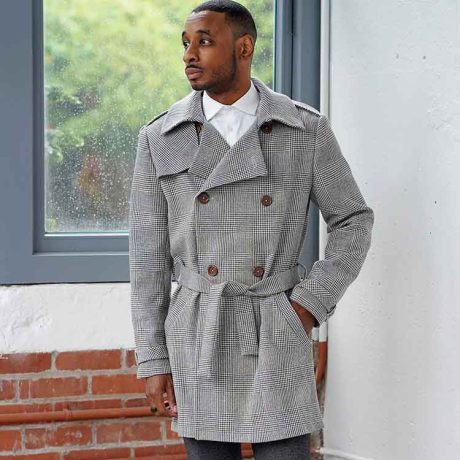 Simplicity Sewing Pattern S9389 Men's Trench Coat in Two Lengths