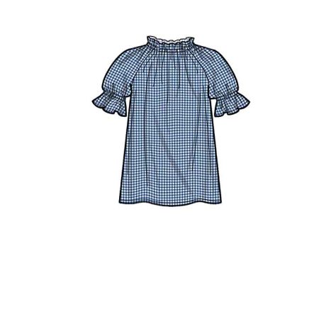 Simplicity Sewing Pattern S9393 Children's Dress, Tunic, Top and Pants